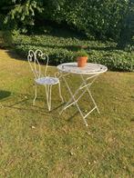 Tuintafel en -stoel, Ophalen, Gebruikt