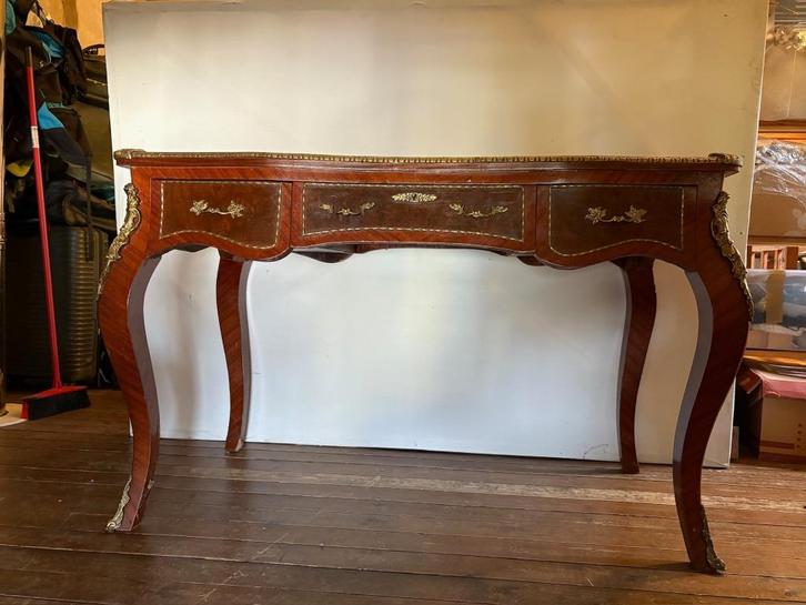 Console - bureau en bois de style Louis XV, Antiek en Kunst, Antiek | Meubels | Tafels, Ophalen