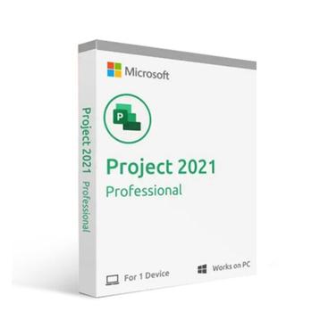 MS Project 2021 Professional - Activeringslicentie beschikbaar voor biedingen