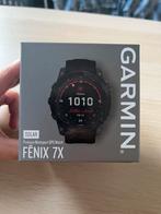 Garmin Fenix 7x Solar 51mm, Zwart, Ophalen of Verzenden, Zo goed als nieuw, Garmin Fenix