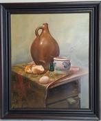 Stilleven kruik met mosterdpot - Hilaire Bals, Antiek en Kunst, Ophalen