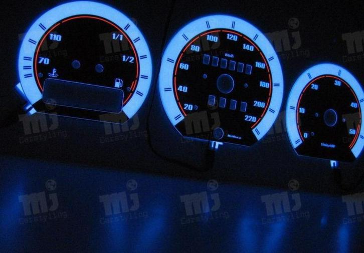 VW Passat B3-B4/ T4 - Indiglo Tellerplaten, Auto diversen, Tuning en Styling, Ophalen of Verzenden