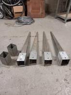 4 + 2 gegalvaniseerde grondpinnen. 0479750413, Ophalen