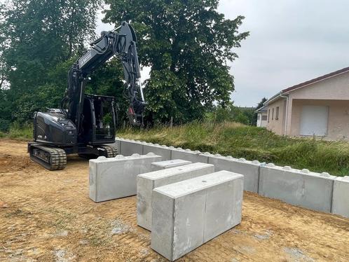 Bloc Béton Empilable et Modulable, Jardin & Terrasse, Accessoires de piscine, Neuf, Autres types, Enlèvement ou Envoi