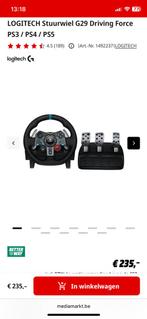 Logitech G29 Driving Force, Ophalen, Zo goed als nieuw, Stuurtje of Sportattribuut