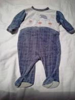 Pyjama bébé gris bleu taille 6 mois caisse bn107, Gebruikt, Ophalen of Verzenden, Jongetje, Nacht- of Onderkleding