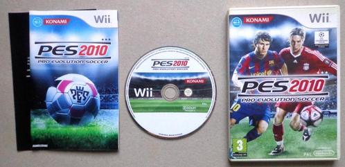 Pro Evolution Soccer 2010 voor de Nintendo Wii Compleet, Games en Spelcomputers, Games | Nintendo Wii, Zo goed als nieuw, Ophalen of Verzenden