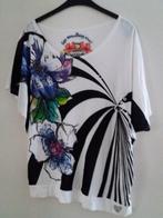 desigual dames t-shirt maat large, Gedragen, Maat 42/44 (L), Ophalen of Verzenden, Desigual