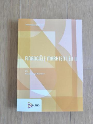 Financiële Markten I en II (9789464709230) beschikbaar voor biedingen