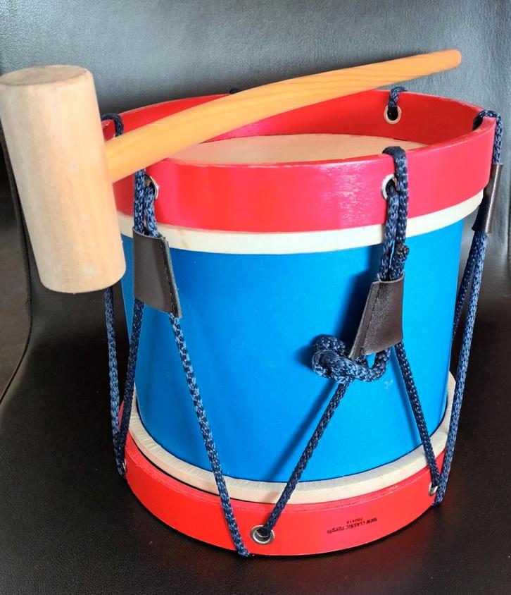 houten trommel, Muziek en Instrumenten, Percussie, Gebruikt, Trommel, Ophalen of Verzenden