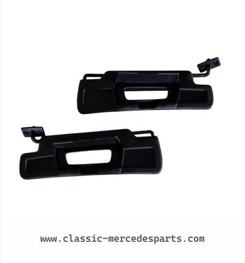 2x Zonneklep links en rechts Mercedes SLK w170 zwart beschikbaar voor biedingen