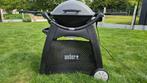 WEBER Q1400 bbq met onderstel en hoes, Tuin en Terras, Ophalen of Verzenden, Zo goed als nieuw, Weber