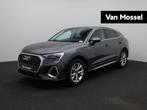 Audi Q3 Sportback 45 TFSI e S Edition | Leder | Navi | ECC |, Auto's, 245 pk, Gebruikt, Euro 6, Parkeersensor