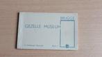 Postkaarten in boekje, BRUGGE, GEZELLE MUSEUM, 12 zichtkaart, Verzamelen, Postkaarten | België, Ophalen, Ongelopen, West-Vlaanderen