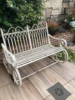Smeedijzeren schommelbank, Tuin en Terras, Ophalen, Gebruikt, Schommelbank