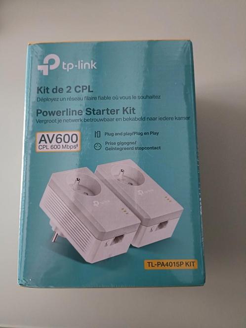 Adaptateur Ethernet CPL 600 MBits TP-Link TL-PA4010P KIT (Lot de 2)