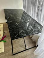 Marmeren eettafel rechthoek zeer net, Huis en Inrichting, Tafels | Eettafels, Ophalen
