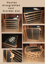 Houten stapelbare droogrekken / 1 vierkante meter, Antiek en Kunst, Ophalen