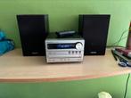 Chaine hifi stereo mini panasonic sc pm 250 Bluetooth usb, Audio, Tv en Foto, Stereoketens, Ophalen, Zo goed als nieuw