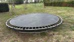 Inbouw trampoline van 4 m diameter, Ophalen, Gebruikt