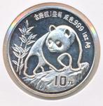 China 1 ounce 1990 Panda, Ophalen of Verzenden, Zilver