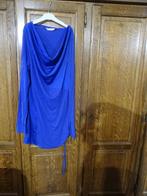 robe longue, Comme neuf, Bleu, Taille 42/44 (L), Sous le genou