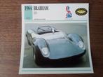 Brabham - Edito Service kaarten auto bouwperiode 1964-1989, Ophalen of Verzenden, Zo goed als nieuw, Auto's