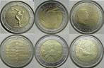Diverses 2 euro commémoratives neuves sorties du rouleau, Timbres & Monnaies, 2 euros, Envoi, Monnaie en vrac, Belgique