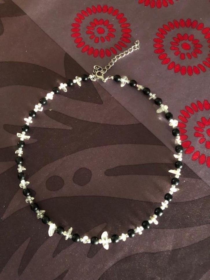 Edelsteen Halsketting, Handtassen en Accessoires, Kettingen, Ophalen of Verzenden