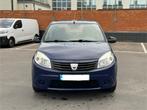 Dacia sandero 1,4 mpi benzine EURO4 183.000 km/10-2009, Auto's, Dacia, Voorwielaandrijving, Stof, Zwart, 4 cilinders