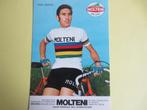 wielerkaart  1972 team molteni wk eddy merckx, Gebruikt, Verzenden
