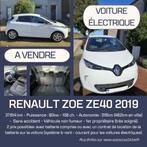 Auto électrique Renault Zoe ZE40 B-rent, Auto's, Automaat, Stof, Wit, Elektrisch