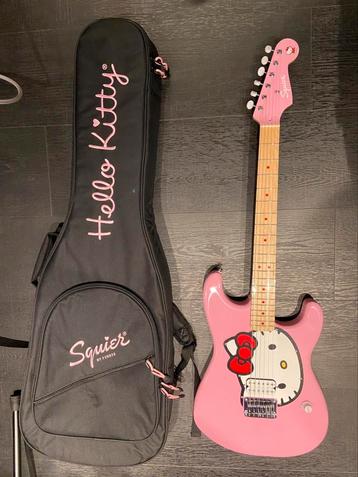 Squier Hello Kitty Stratocaster 2024 pink beschikbaar voor biedingen
