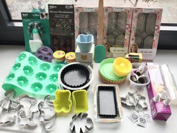 Gevarieerd lot bakspulletjes - Alles nieuw.  beschikbaar voor biedingen