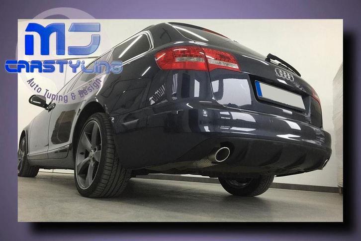 AUDI A6 [C6] FACELIFT - ACHTERBUMPER DIFFUSER [RS LOOK], Auto diversen, Tuning en Styling, Ophalen of Verzenden