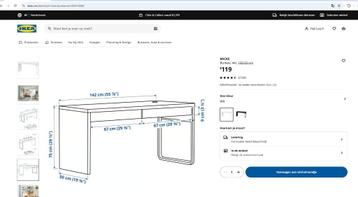 Ikea Micke Bureau beschikbaar voor biedingen