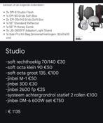 PROFESSIONELE STUDIO FLITSSET JINBEI DM-6