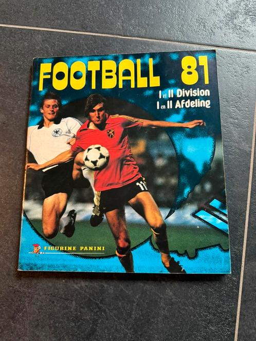Panini football 81 album compleet, Verzamelen, Sportartikelen en Voetbal, Zo goed als nieuw, Ophalen of Verzenden