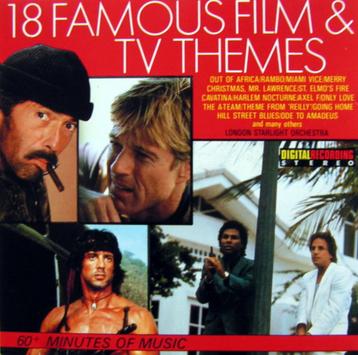 CD- 18 Famous Film & TV Themes