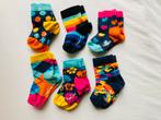6 paar Happysocks 0-12maand nieuwstaat, Kinderen en Baby's, Babykleding | Schoentjes en Sokjes, Ophalen, Zo goed als nieuw