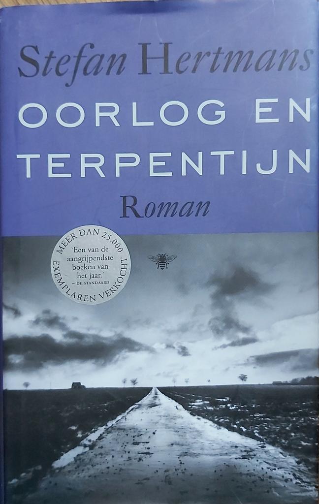 Stefan Hertmans - Oorlog en terpentijn, Boeken, Literatuur, Gelezen, Ophalen of Verzenden
