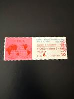 Ticket Tsjecho-Slowakije vs belgie 1992, Verzenden