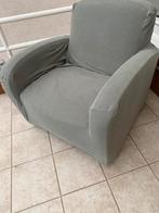 Lederen 1 zit, Huis en Inrichting, Ophalen, Gebruikt, 75 tot 100 cm, Leer