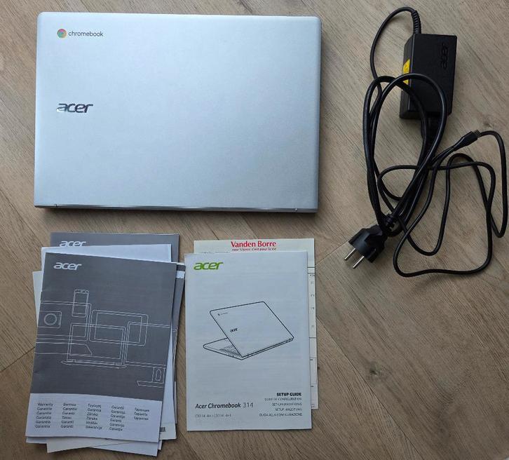 Acer laptop garantie 2 jaar 14 inch Chromebook 314 computer, Computers en Software, Chromebooks, Nieuw, 14 inch, 4 GB of minder