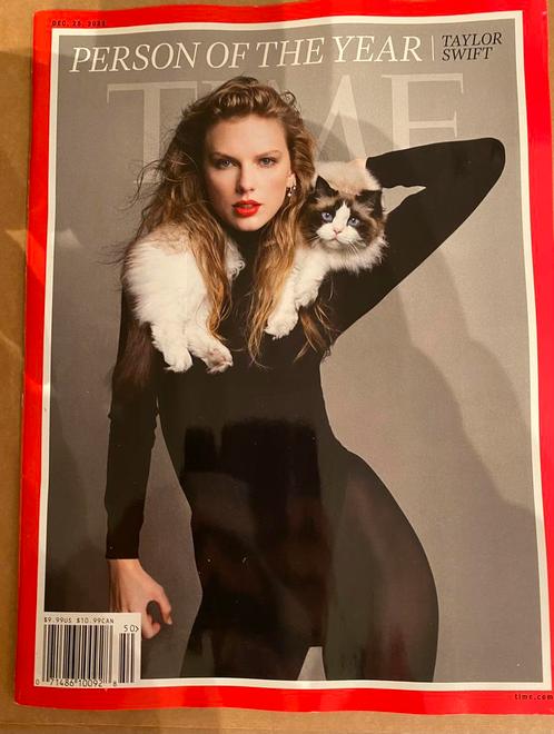 ② Time Magazine, Taylor Swift , person of the year , import — Journaux &  Revues — 2ememain