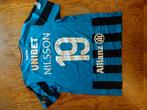 2 shirts van Club Brugge van GUSTAF NILSON en van Skov OLSEN, Ophalen of Verzenden, Zo goed als nieuw, Shirt