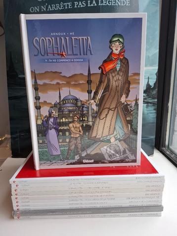 SOPHALETTA TOMES 1 à 9 SERIE COMPLETE + COFFRET TOUS EO! beschikbaar voor biedingen