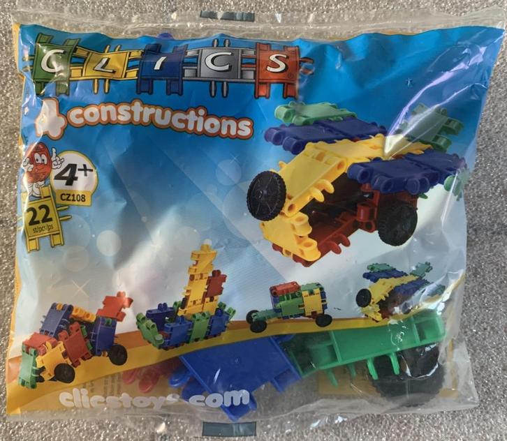 Clics 4 constructions CZ108 * NIEUW, Kinderen en Baby's, Speelgoed | Bouwstenen, Nieuw, Overige merken, Ophalen of Verzenden