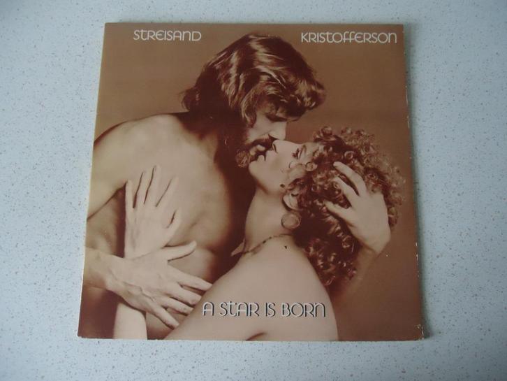 LP van "Kristofferson & Barbra Streisand" A Star Is Born, Cd's en Dvd's, Vinyl | Pop, Gebruikt, 1960 tot 1980, 12 inch, Ophalen of Verzenden