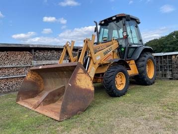 case 580 LXT wiellader met hoogkiepbak beschikbaar voor biedingen
